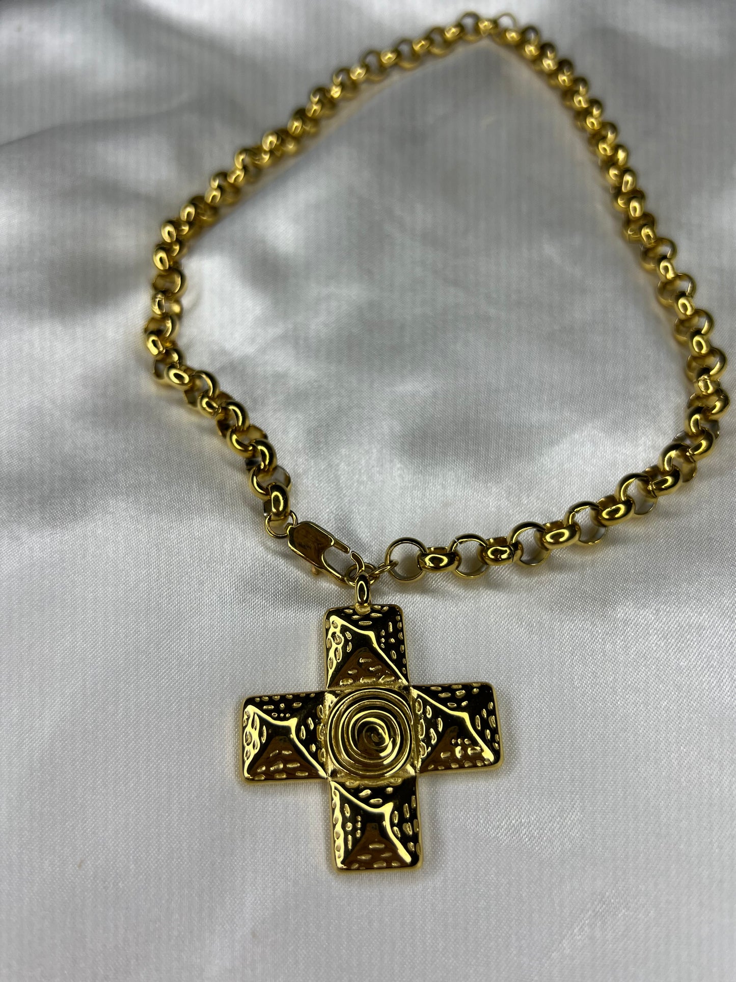 Cross Gold Necklace