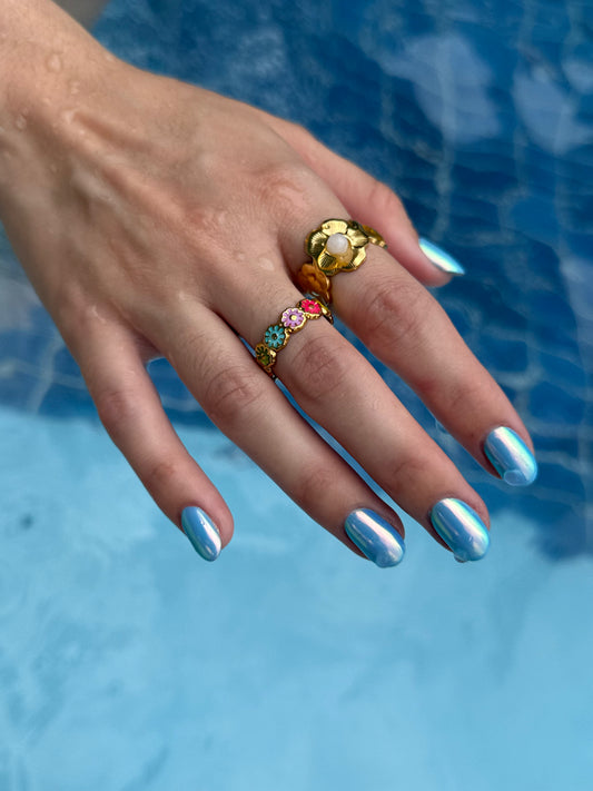 Flowers ring