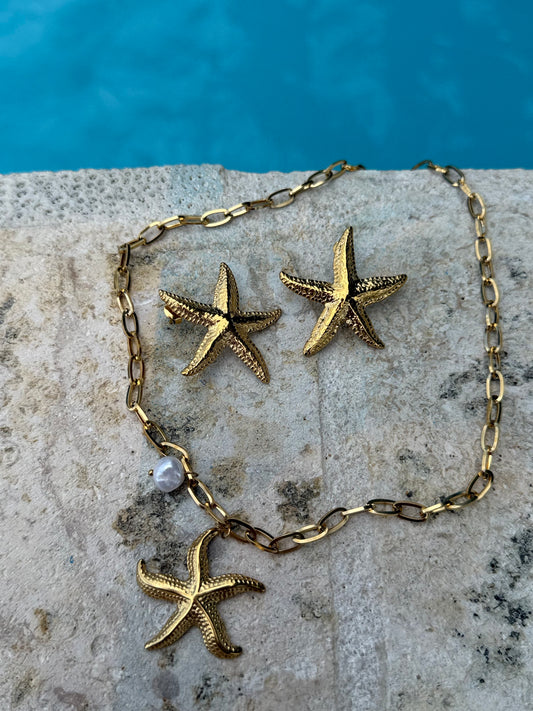 Sea Star necklace set